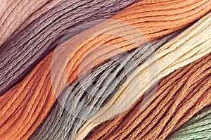 Colored wools
