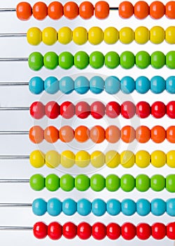 Colorful abacus