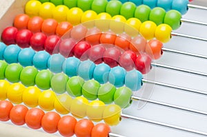 Colorful abacus