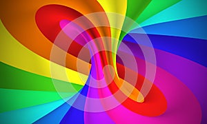 Colorful abstract 3d background