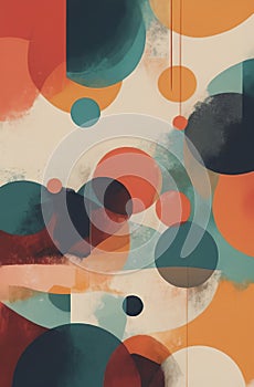 Colorful abstract artwork design
