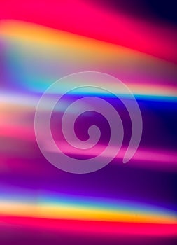 Colorful abstract background, in camera effect