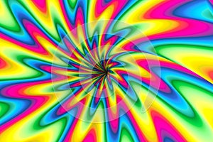 Colorful abstract background psychedelia