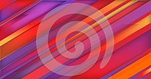 Colorful abstract background strips geometric background