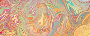 Colorful abstract background with swirled marbled pattern and texture
