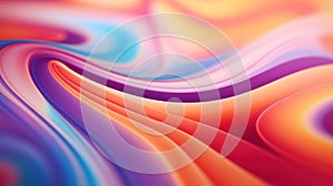 A colorful abstract background with swirls of different colors, AI