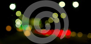 Colorful Abstract Circular Bokeh Background