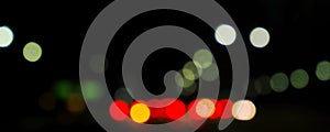 Colorful Abstract Circular Bokeh Background