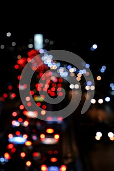 Colorful Abstract Circular Bokeh Background