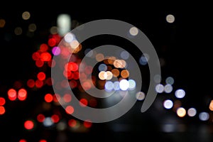 Colorful Abstract Circular Bokeh Background