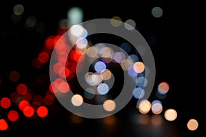 Colorful Abstract Circular Bokeh Background