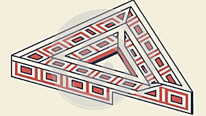 Colorful Abstract 3D Geometric Framework Intricate Design, vector design Generative AI