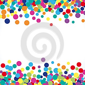 Colorful abstract dot background