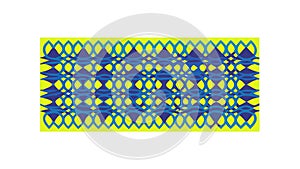 Colorful Abstract Geometric Grid Vector Pattern for Decor, vector design Generative AI