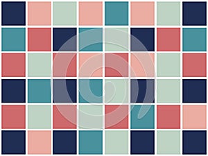 Colorful abstract geometric pattern with squares