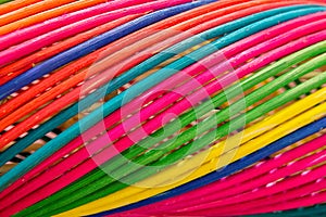 Colorful abstract intertwined seamless background