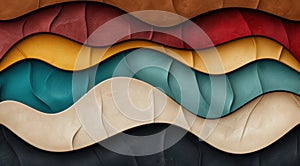 Colorful abstract leather texture background