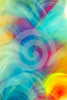 Colorful abstract light vivid color blurred background. Vintage