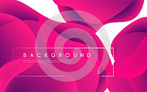 Colorful abstract minimalist vector background with liquid bubble shapes