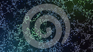 Abstract Network Connections Digital Technology Background Design