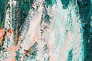 Colorful abstract oil painting art background. Texture of canvas and oil. Abstract background for design.