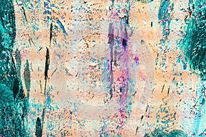 Colorful abstract oil painting art background. Texture of canvas and oil. Abstract background for design.