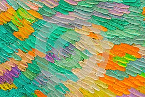 Colorful abstract oil painting art background. Texture of canvas and oil. Abstract background for design.
