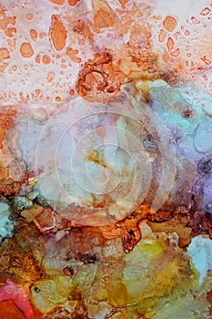 Colorful abstract painting texture