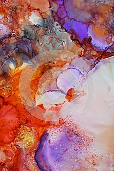 Colorful abstract painting texture