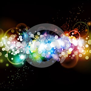 Colorful Abstract Party Background