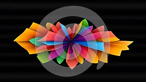 Colorful abstract pattern wallpaper â seamless modern background for digital design photo