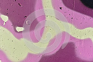 Colorful abstract patterns on a wall photo