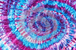 Colorful Abstract Psychedelic Swirl Tie Dye Design