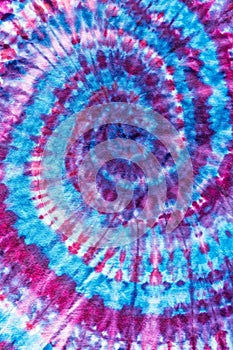 Colorful Abstract Psychedelic Swirl Tie Dye Design