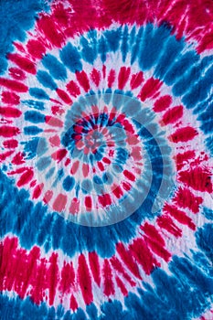 Colorful Abstract Psychedelic Swirl Tie Dye Design