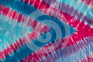 Colorful Abstract Psychedelic Tie Dye Design