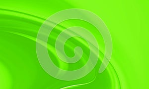 Colorful abstract radial background. Green watercolor with gradient.