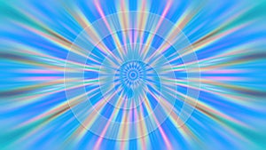 Colorful abstract sun beams, stylized streaks. Hypnotic live wallpaper