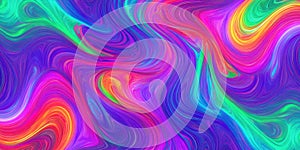 Colorful abstract swirl pattern with vibrant texture