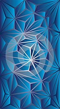 Colorful abstract triangles paint background