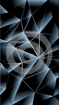 Colorful abstract triangles paint background