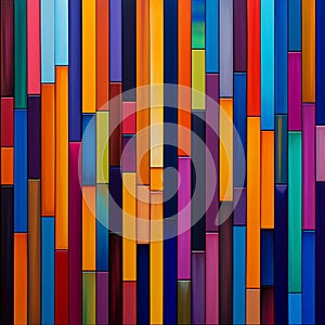Colorful Abstract Walls: A Delicate Fusion Of Erik Jones\' Style