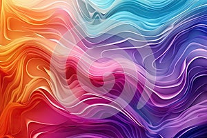 colorful abstract wave background Abstract rainbow colors wave background Spectrum color flow wave