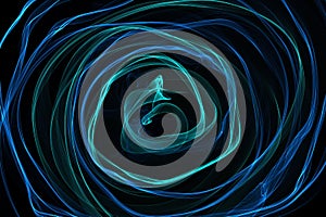 Colorful abstract wave motion lines background for creative ideas.