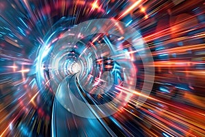 colorful acceleration speed motion background