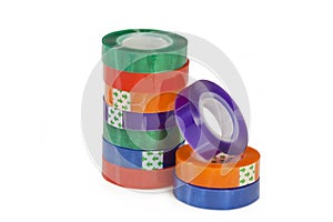 Colorful adhesive tape
