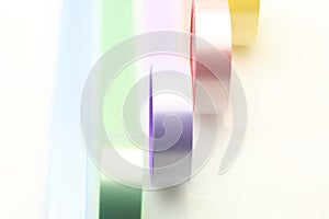 Colorful adhesive tape