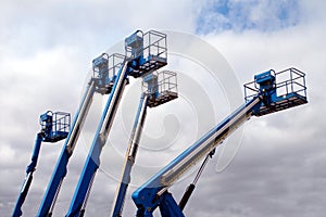 Colorful Aerial Lift