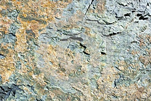 Colorful amphibolite rock texture