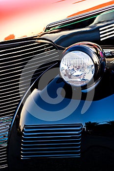 Colorful Antique Vehicle